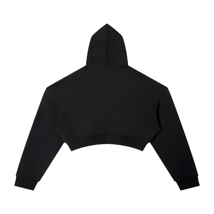 Women’s Essential Cropped Hoodie back