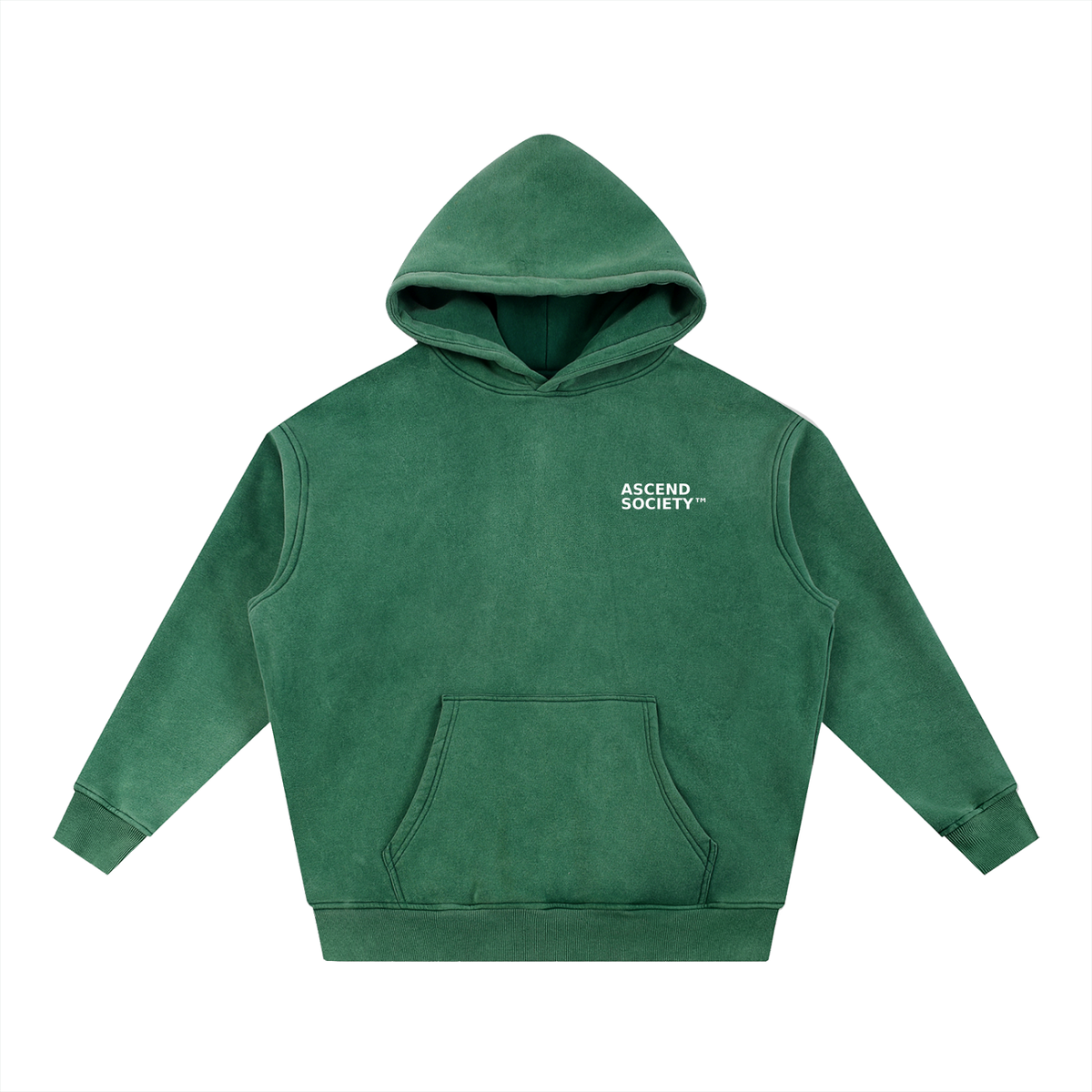 Men’s Ascend Society Washed Fleece Oversize Hoodie view 13