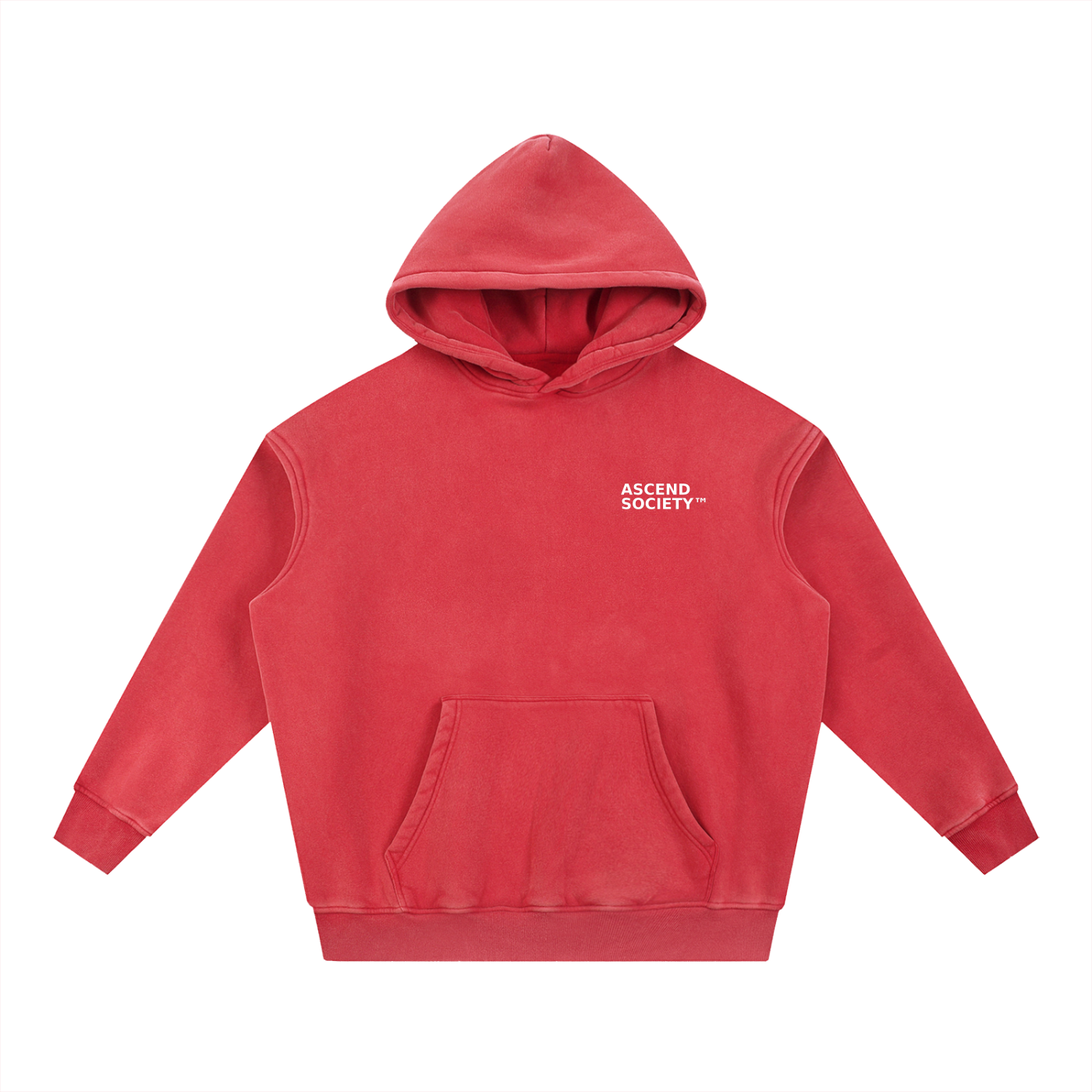 Men’s Ascend Society Washed Fleece Oversize Hoodie