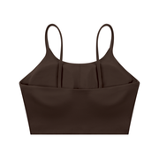 Women’s Spaghetti Strap Yoga Sports Bra thumbnail 14