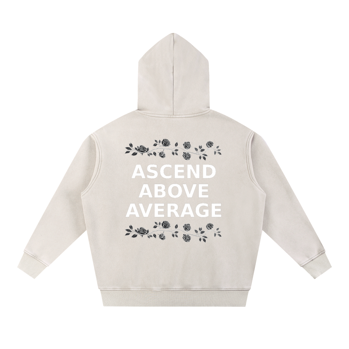 Snow Wash Fleece Oversize Hoodie view 4