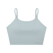 Women’s Spaghetti Strap Yoga Sports Bra thumbnail 3