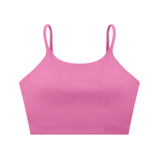 Women’s Spaghetti Strap Yoga Sports Bra thumbnail 19