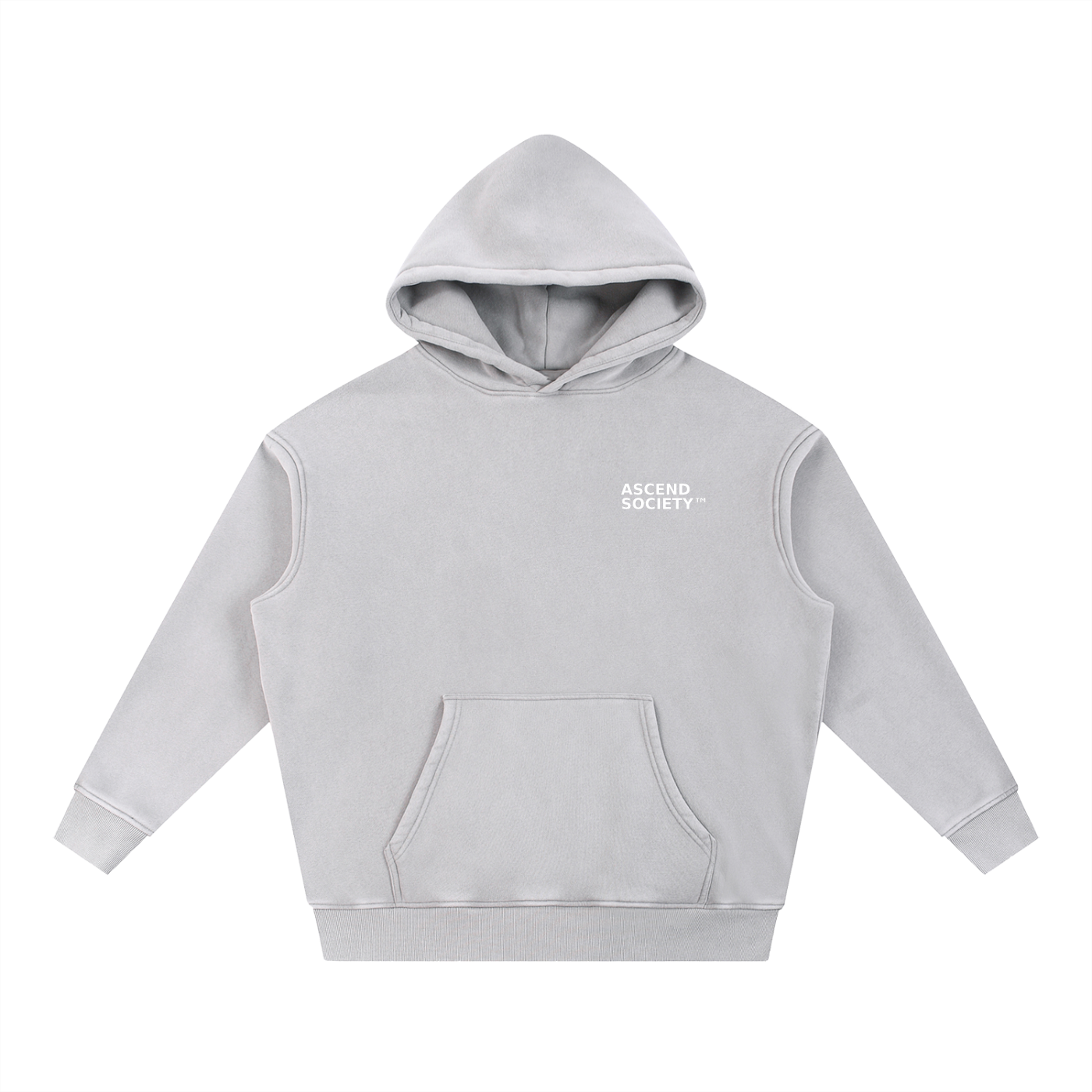 Men’s Ascend Society Washed Fleece Oversize Hoodie