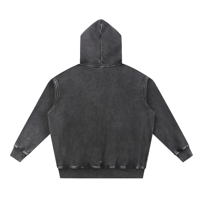 Men’s Ascend Society Washed Fleece Oversize Hoodie back