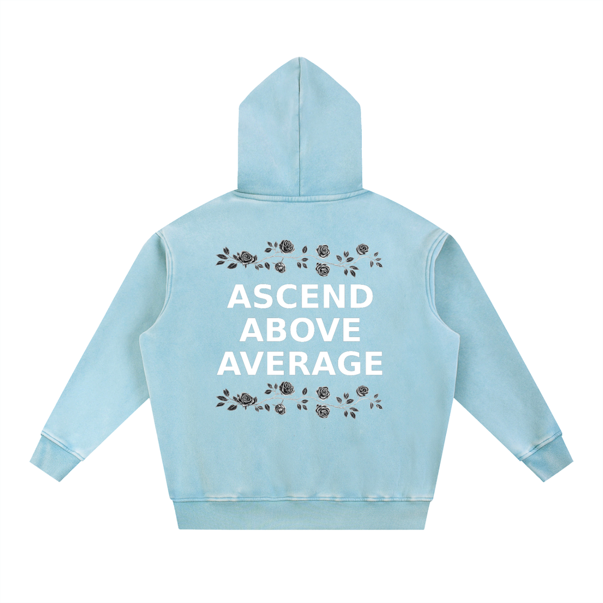Snow Wash Fleece Oversize Hoodie view 8