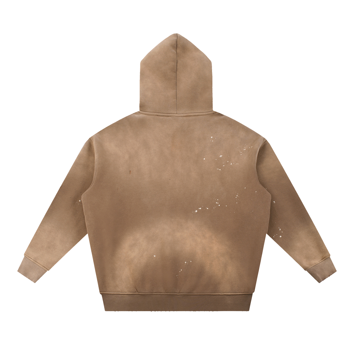 Men’s Vintage Washed Frayed Fleece Hoodie view 4