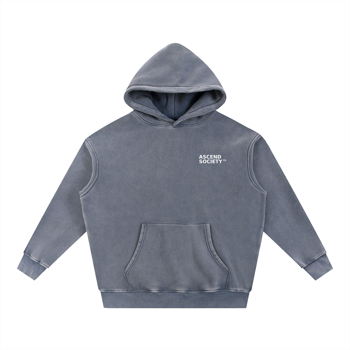 Men’s Ascend Society Washed Fleece Oversize Hoodie