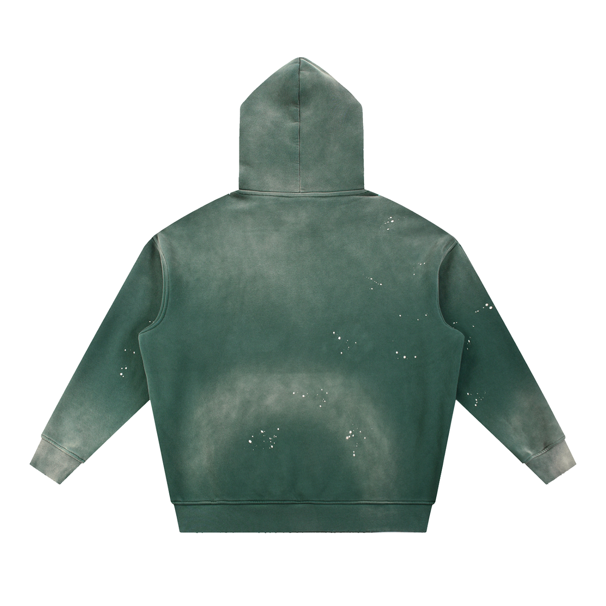 Men’s Vintage Washed Frayed Fleece Hoodie view 10