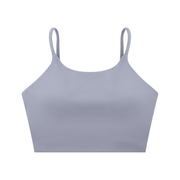 Women’s Spaghetti Strap Yoga Sports Bra thumbnail 21