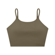 Women’s Spaghetti Strap Yoga Sports Bra thumbnail 23